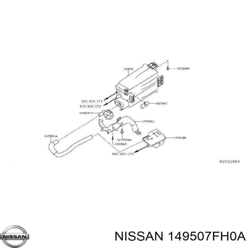  149507FH0A Nissan