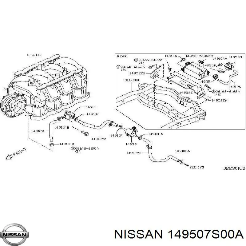  149507S00A Nissan