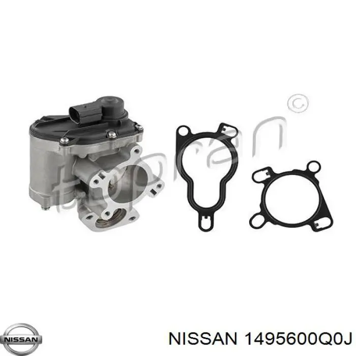 Купити 1495600Q0J Nissan/Infiniti Прилади управління системи рециркуляції