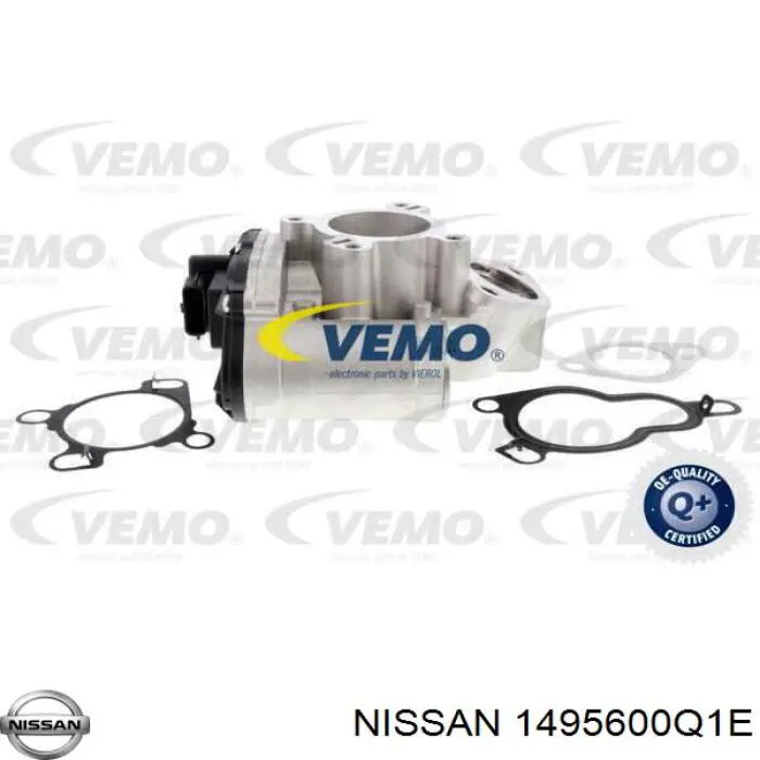 1495600Q1E Nissan/Infiniti Клапан рециркуляції відпрацьованих газів EGR