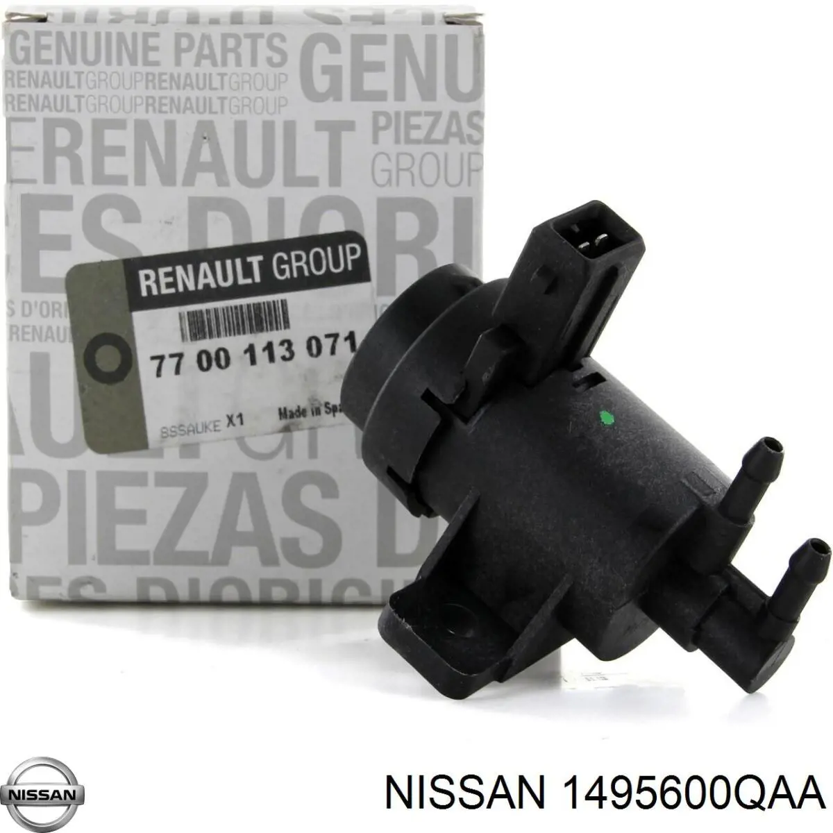 1495600QAA Nissan перетворювач тиску (соленоїд наддуву/EGR)