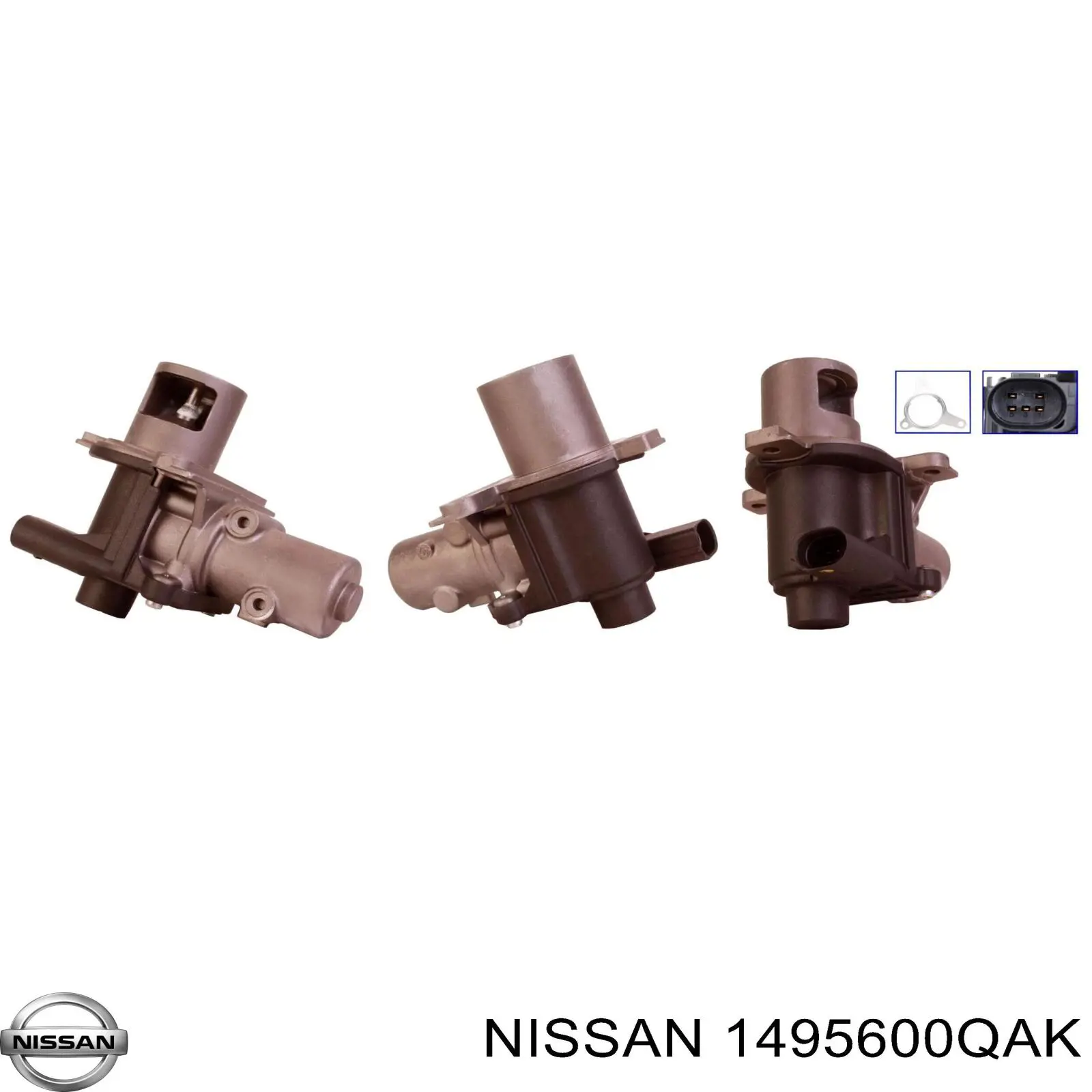 Купити 1495600QAK Nissan/Infiniti Прилади управління системи рециркуляції