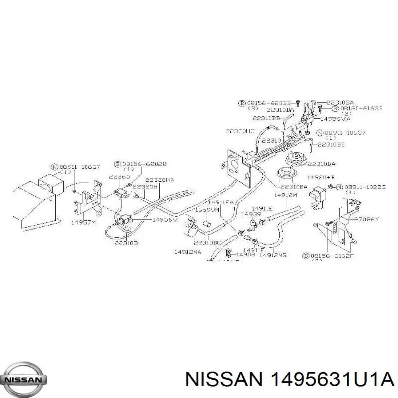 1495631U1A Nissan/Infiniti 