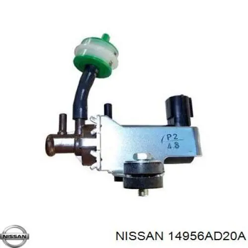Перетворювач тиску (соленоїд) наддуву / EGR 14956AD20A NISSAN