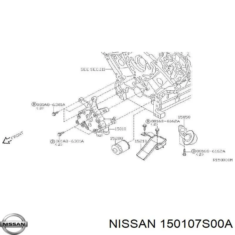 Купити Масляний насос Infiniti QX56  JA60