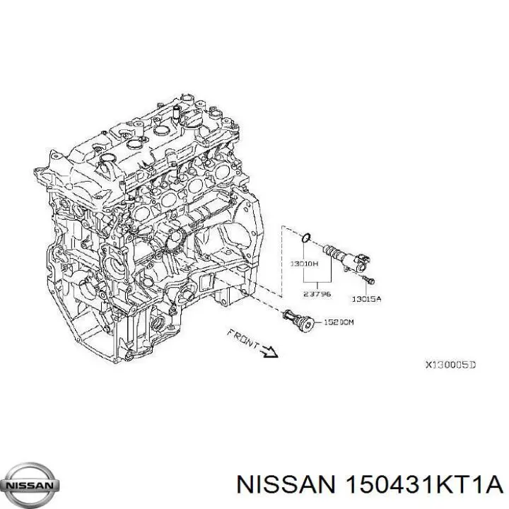  Nissan/Infiniti 150431KT1A ціна, від 10.13 USD