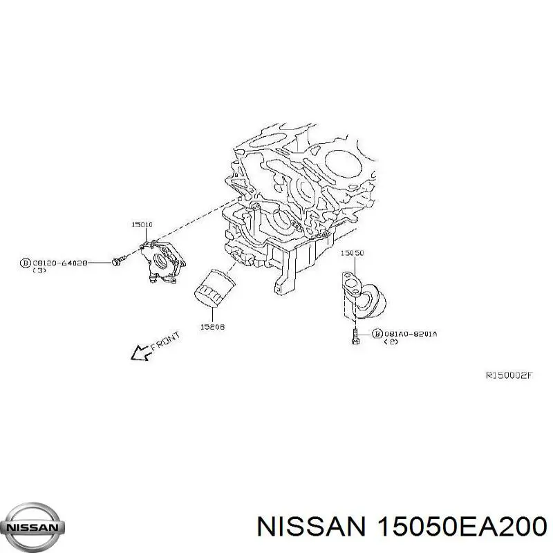  Nissan/Infiniti 15050EA200 ціна, від 7.60 USD