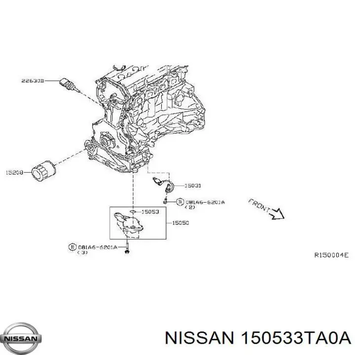  150533TA0A Nissan