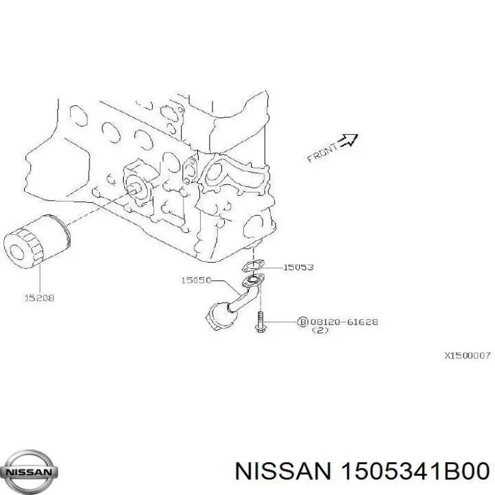  1505341B00 Nissan