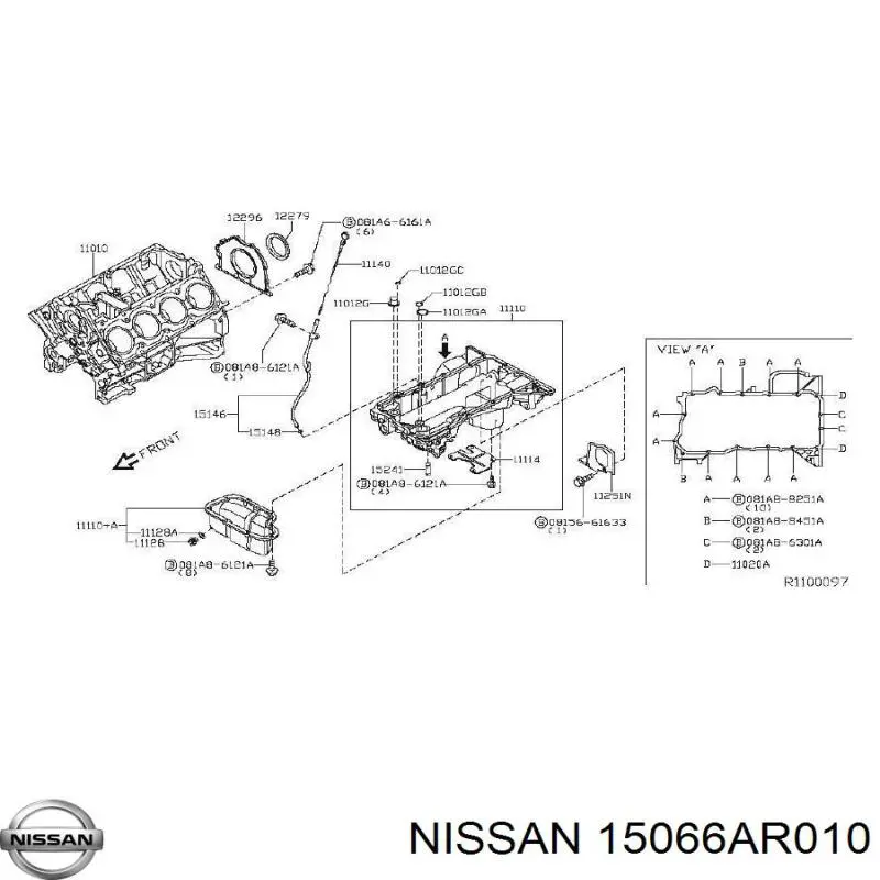  15066AR010 Nissan