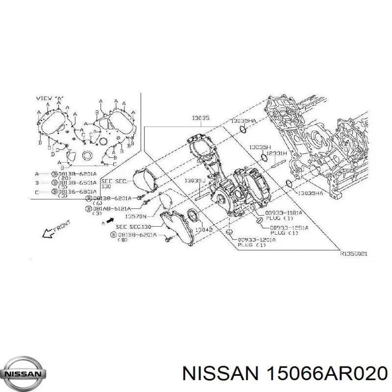  15066AR020 Nissan