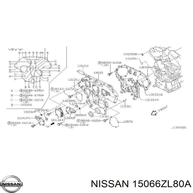  15066ZL80A Nissan/Infiniti