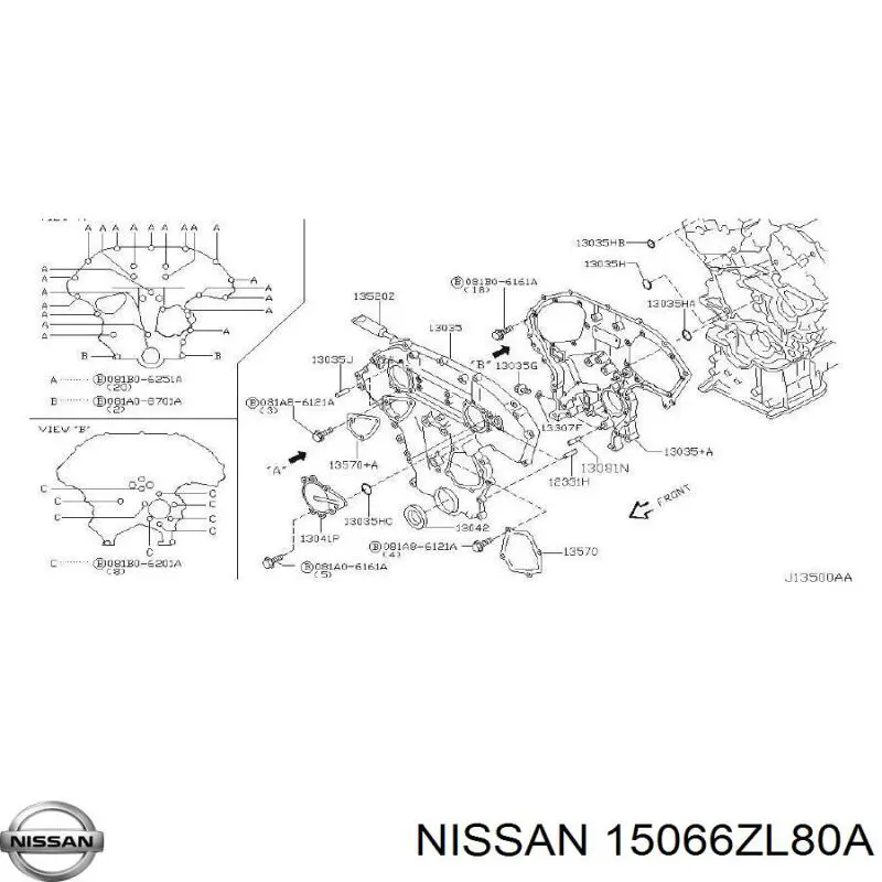 15066ZL80A Nissan/Infiniti 