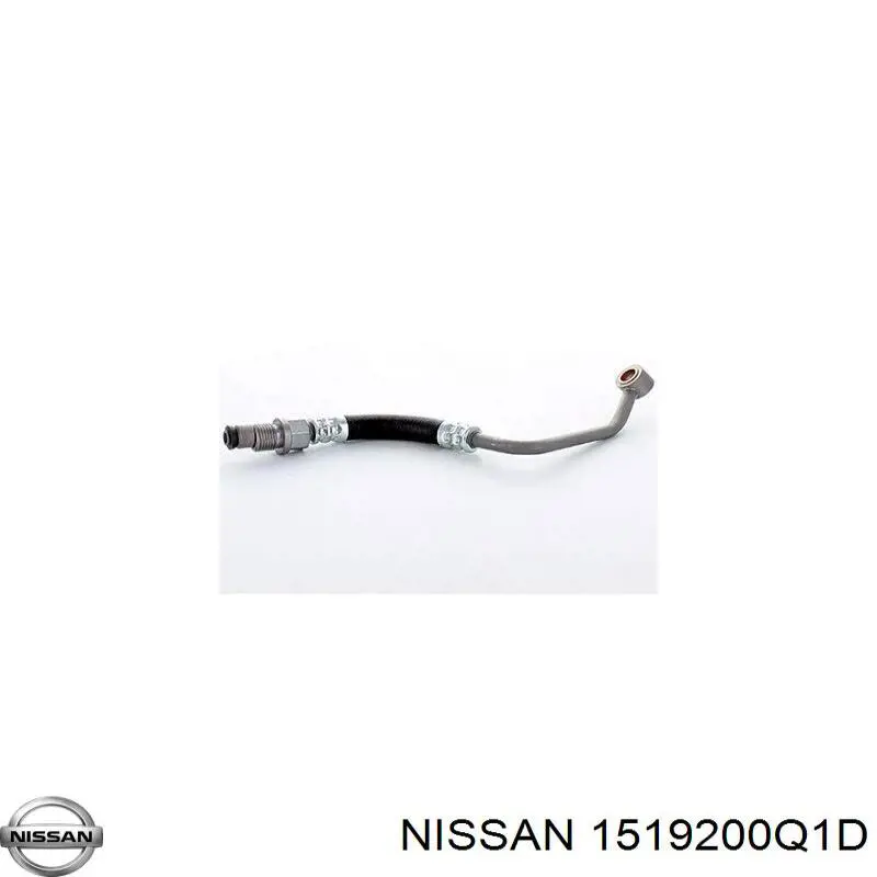 Трубка/шланг подачі масла до турбіни Nissan/Infiniti 1519200Q1D ціна, від 49.25 USD