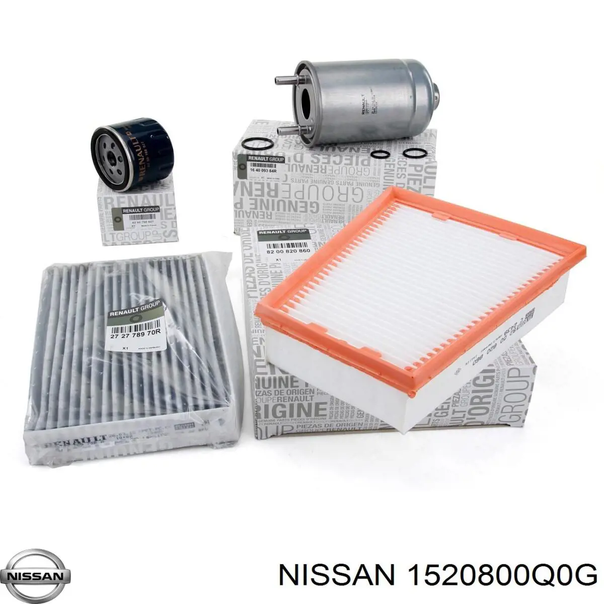 Фільтр масляний Nissan/Infiniti 1520800Q0G