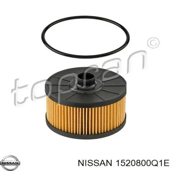 1520800Q1E Nissan фільтр масляний