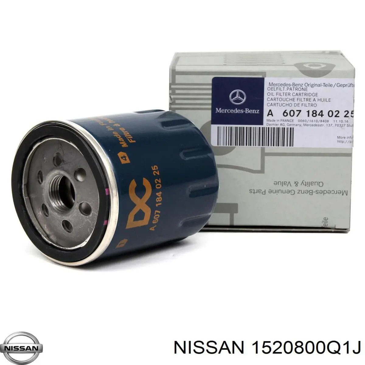 Масляний фільтр двигуна Nissan/Infiniti 1520800Q1J ціна, від 7.63 USD