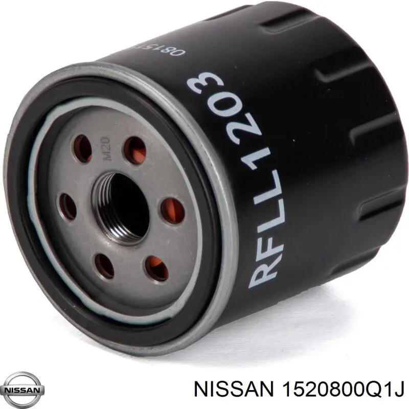 1520800Q1J Nissan/Infiniti Фільтр масла