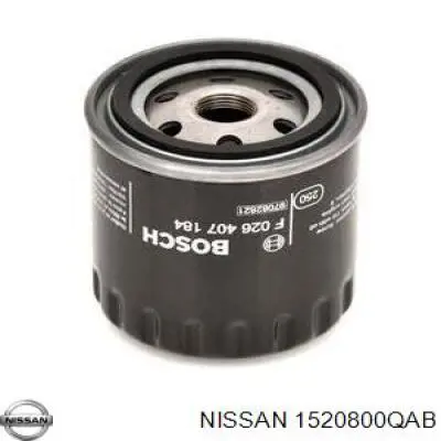 1520800QAB Nissan фільтр масляний