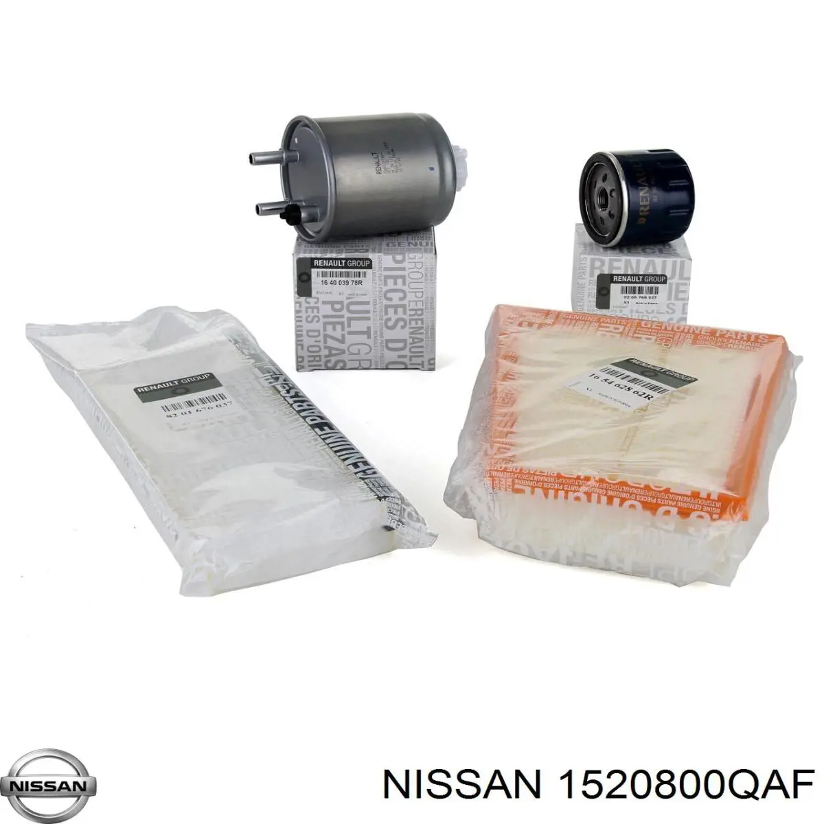 Купити 1520800QAF Nissan/Infiniti Фільтр очищення масла відцентровий