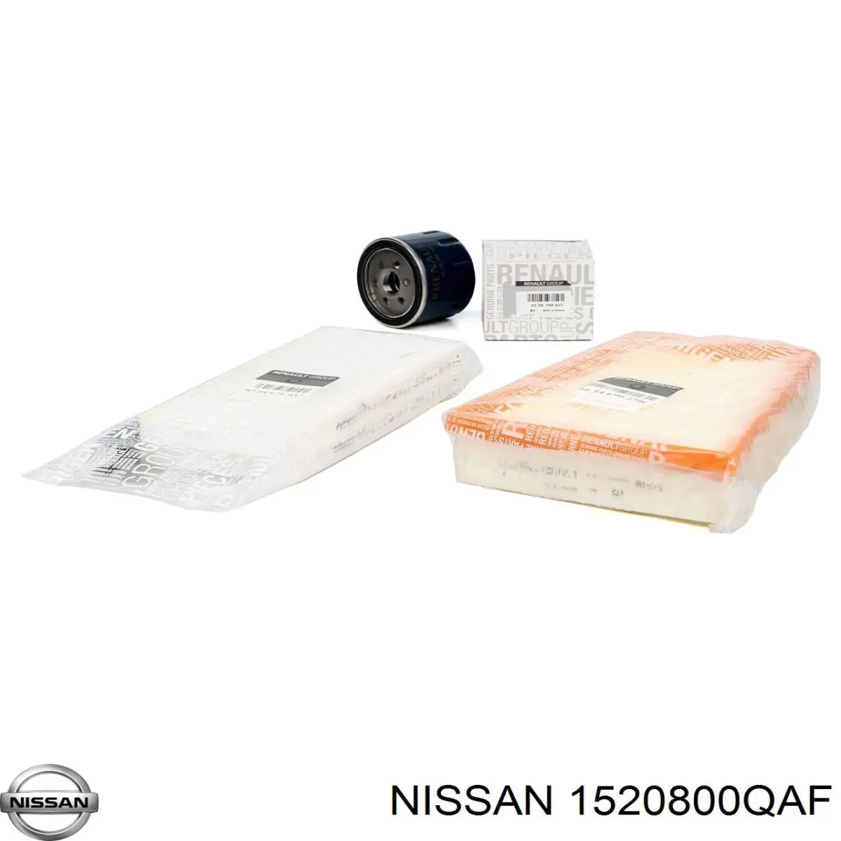 Масляний фільтр двигуна Nissan/Infiniti 1520800QAF ціна, від 6.08 USD