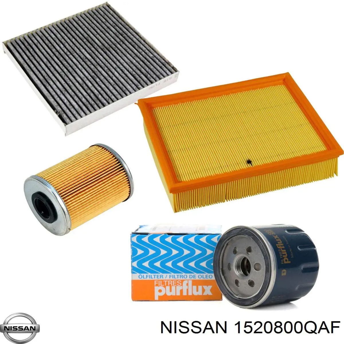 1520800QAF Nissan/Infiniti Фільтр масла