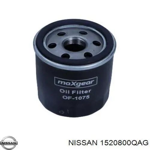 Купити 1520800QAG Nissan/Infiniti Фільтр очищення масла відцентровий