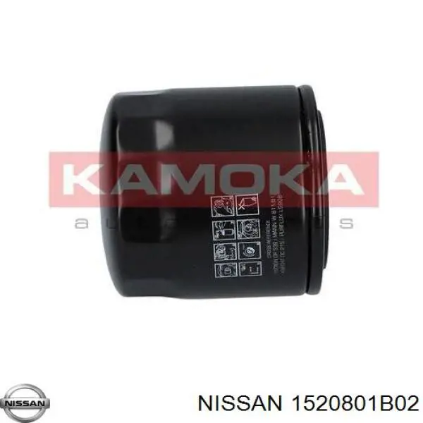 Масляний фільтр двигуна Nissan/Infiniti 1520801B02 ціна, від 4.26 USD