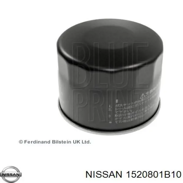 Масляний фільтр двигуна Nissan/Infiniti 1520801B10 ціна, від 4.42 USD
