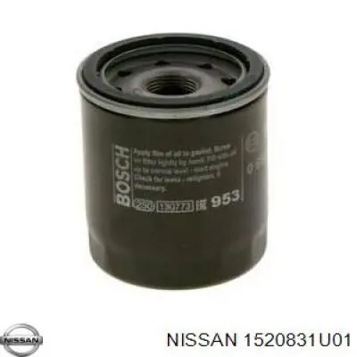 Масляний фільтр двигуна Nissan/Infiniti 1520831U01 ціна, від 3.81 USD