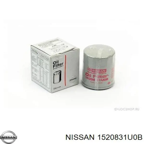 1520831U0B Nissan фільтр масляний