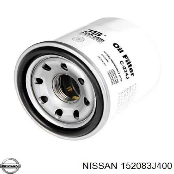 Масляний фільтр двигуна Nissan/Infiniti 152083J400 ціна, від 5.11 USD