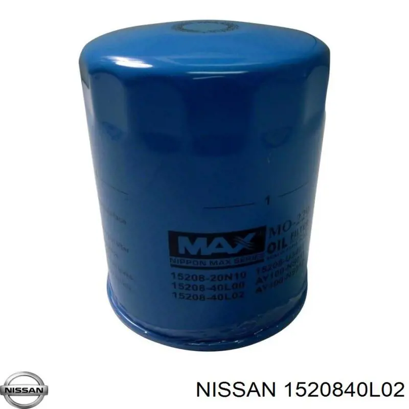 Масляний фільтр двигуна Nissan/Infiniti 1520840L02 ціна, від 8.69 USD