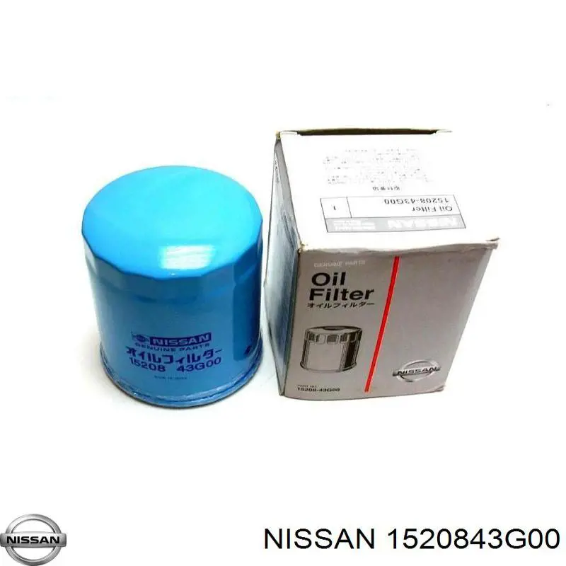 1520843G00 Nissan фільтр масляний