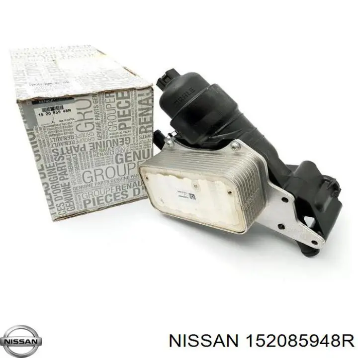 Корпус масляного фільтра на Nissan Qashqai (J11)