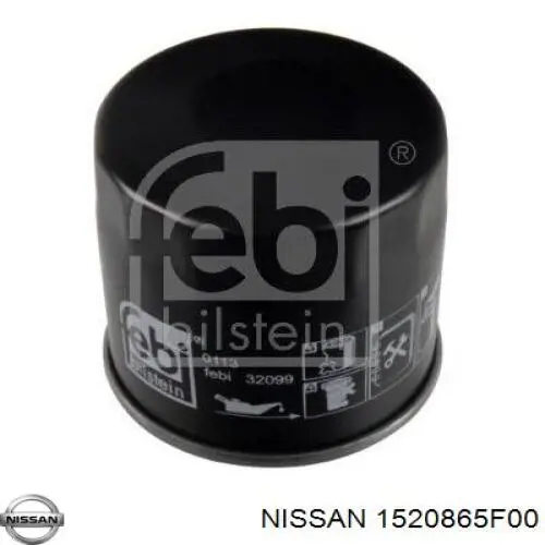 Масляний фільтр 1520865F00 Nissan/Infiniti
