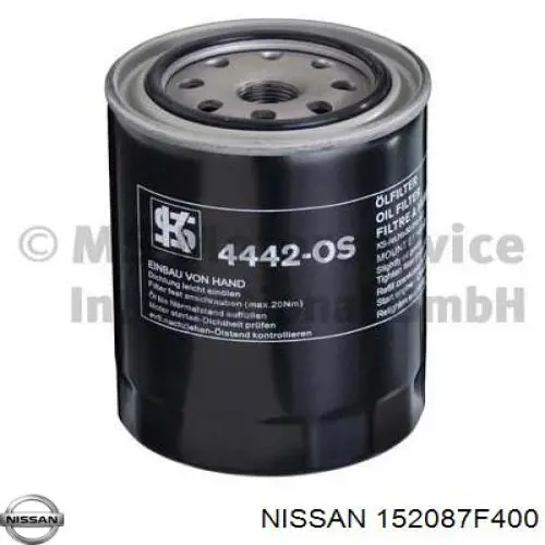 152087F400 Nissan фільтр масляний