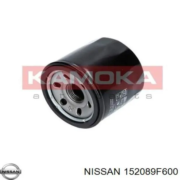Масляний фільтр двигуна Nissan/Infiniti 152089F600 ціна, від 6.21 USD