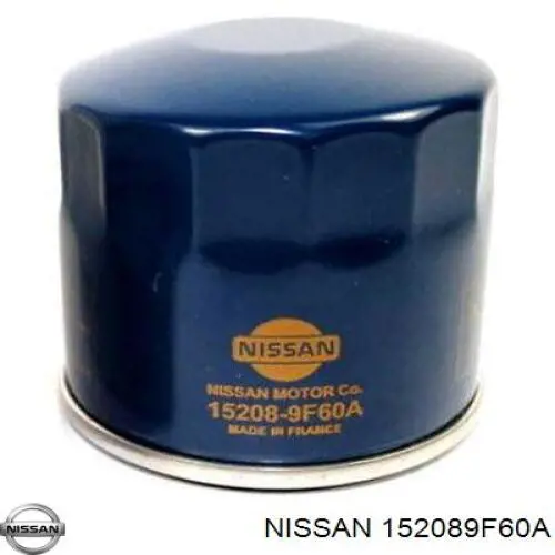 152089F60A Nissan фільтр масляний