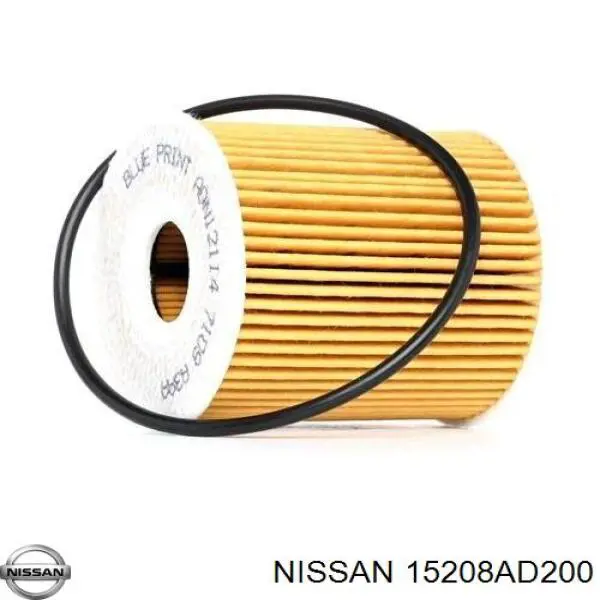 Масляний фільтр двигуна Nissan/Infiniti 15208AD200 ціна, від 7.15 USD