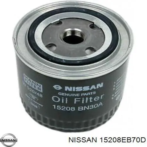 Фільтр масляний Nissan/Infiniti 15208EB70D
