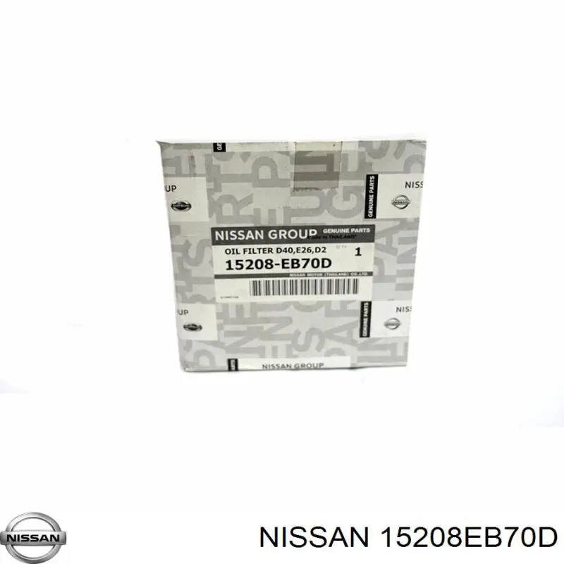 Купити 15208EB70D Nissan/Infiniti Фільтр очищення масла відцентровий