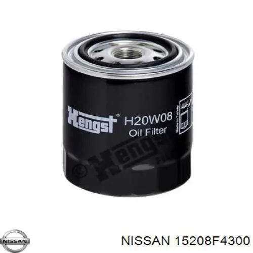 15208F4300 Nissan фільтр масляний
