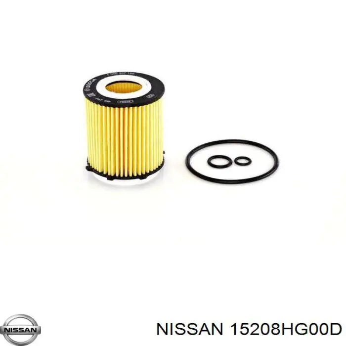15208HG00D Nissan фільтр масляний