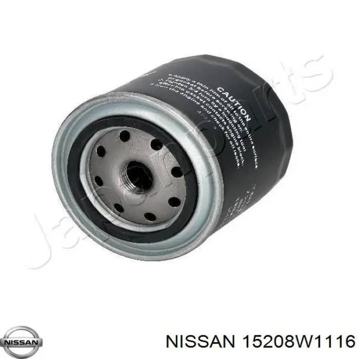 Масляний фільтр двигуна Nissan/Infiniti 15208W1116 ціна, від 5.39 USD