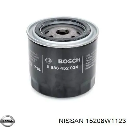15208W1123 Nissan фільтр масляний