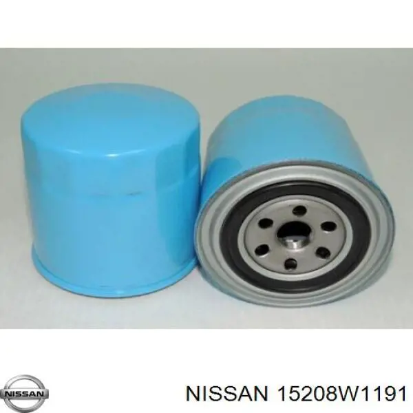 Масляний фільтр двигуна Nissan/Infiniti 15208W1191 ціна, від 4.55 USD