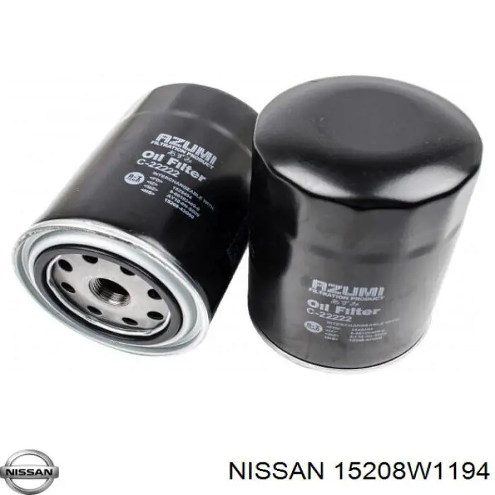 Купити 15208W1194 Nissan/Infiniti Фільтр очищення масла відцентровий