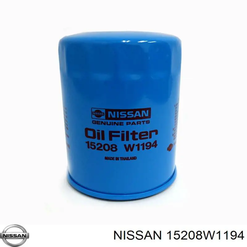 Масляний фільтр 15208W1194 Nissan/Infiniti