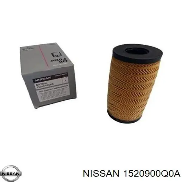 Масляний фільтр двигуна Nissan/Infiniti 1520900Q0A ціна, від 7.34 USD